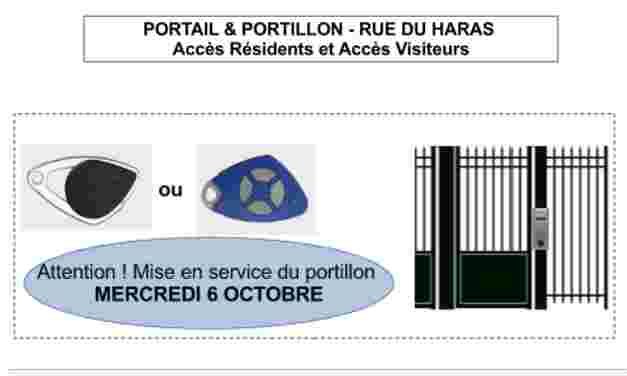 Portail & portillon – Rue du haras